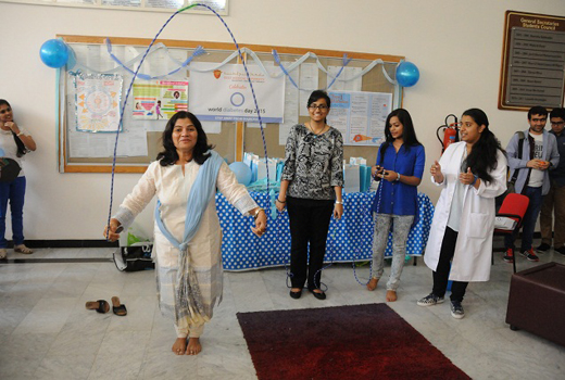 GMU Students Observe World Diabetes Day 1
